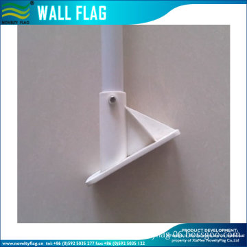 PP wall flag pole and accessories